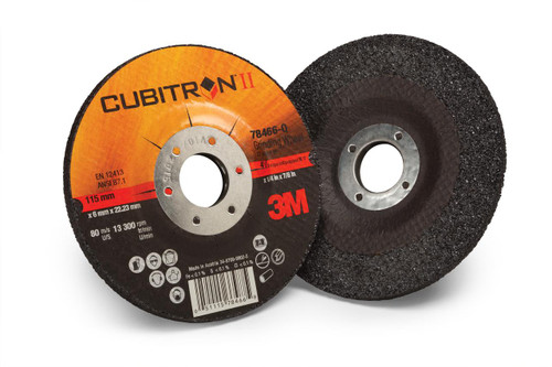 3M Personal Safety Division 3M Cubitron II Depressed Center Grinding Wheel - 78466 - T27