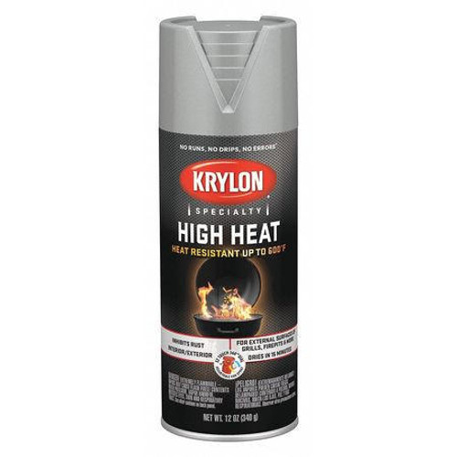 Krylon Products Group Krylon HIGH HEAT MAX - 1200o F Protection - Aluminum Metallic - Rust Protection