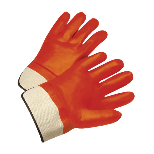 Protective Industrial Products PIP® 1017OR - 2.5" Safety Canvas Cuff  Smooth Finish - Jersey Lined - Insulated & Waterproof