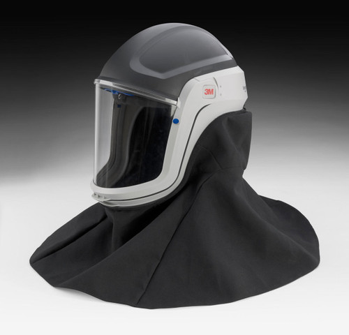 3M™ M-407 Versaflo™ Respiratory Helmet Assembly - w/ Premium Visor and Flame Resistant Shroud