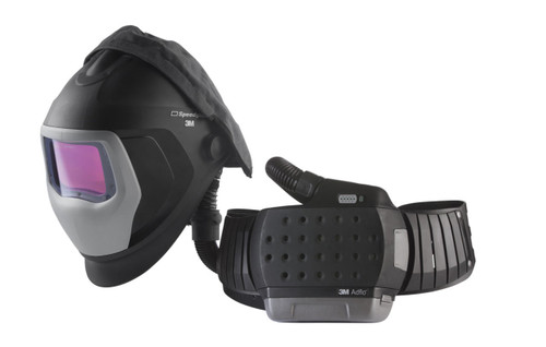 3M™ 35-1101-30iSW Adflo™ Powered Air Purifying Respirator HE System w/ 3M™ Speedglas™ Welding Helmet 9100-Air