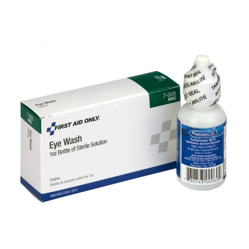 First Aid Only PhysiciansCare - Eyewash Dropper - (1) 1oz Screw Cap - 7-008-001