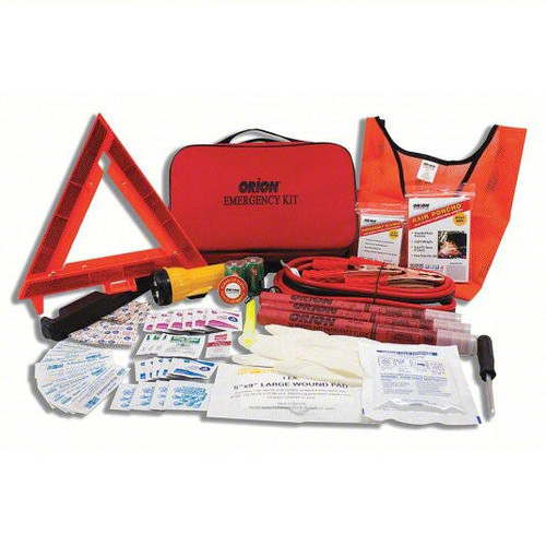 Cortina Companies Cortina - Roadside Emergency Kit - 95-07-57 - 81pc Nylon Carrying Case (8901)