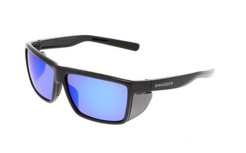 MCR Safety MCR - Blue Mirror Polarized Swagger Safety Glasses - SR218BZ