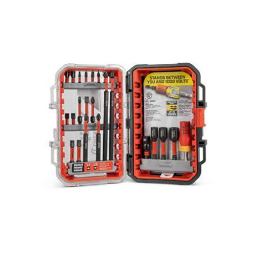 Apex Group Crescent - EShok Bit Set - CAESET-24 - 24 Piece