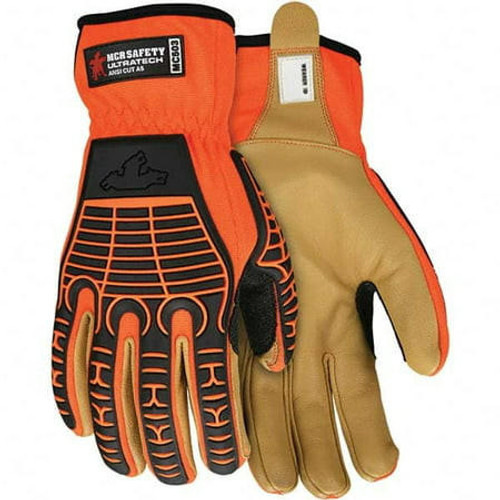 MCR Safety Size 2XL ANSI Cut Lvl A5  Abrasion Lvl 4  Goatskin Cut Resistant Gloves