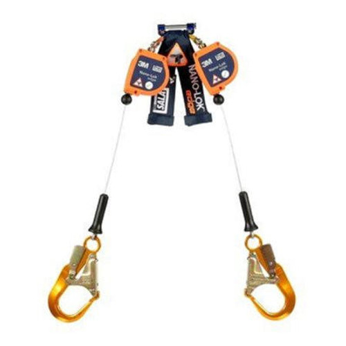 3M Fall Protection 3M - DBI Sala - Nano-Lok™ Edge - Twin-Leg Quick Connect - Self Retracting Lifeline