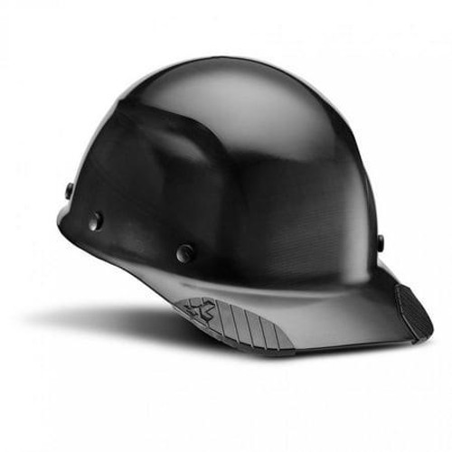LIFT Safety HDFC-17KG DAX Hard Hat - Front Brim - Matte Black - Fiber Resin - 6-Point Suspension - Type 1 Class G