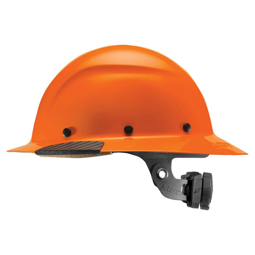 LIFT Safety HDF-18OG DAX Hard Hat - Full Brim - Orange - Fiber Resin - 6-Point Suspension - Type 1 Class G