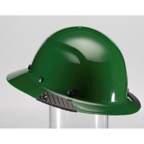 LIFT Safety HDF-19GG DAX Hard Hat - Full Brim - Green - Fiber Resin - 6-Point Suspension - Type 1 Class G