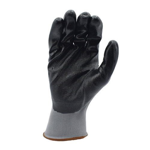 Cordova Safety Products Cordova - Reusable Glove - 6894 - Cor-Touch - 13ga - Black Flat Nitrile Palm - Gray Polyester Shell