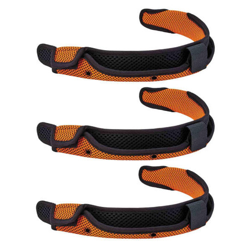 Ergodyne Corporation Ergodyne Skullerz® 8984 Hard Hat Sweatband Replacement (3-Pack)  Orange