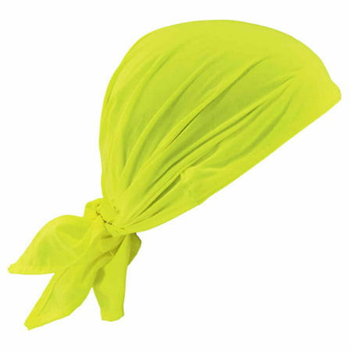 Ergodyne Corporation Ergodyne Chill-Its® 6710CT Evap. Cooling Triangle Hat w/Cooling Towel  Lime