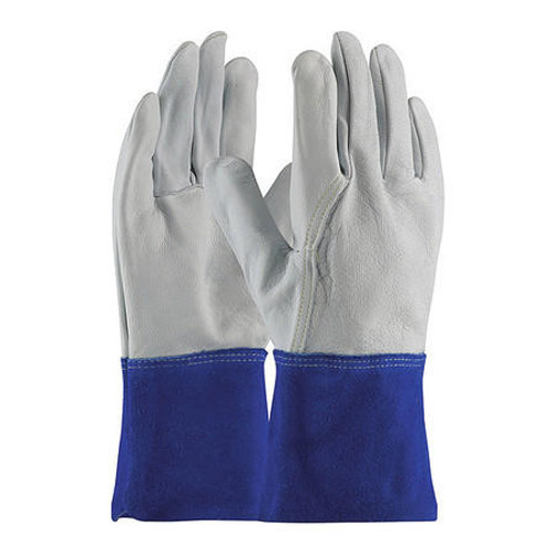 Protective Industrial Products MIG/TIG Welding Gloves, Goatskin Palm, S, 12PK