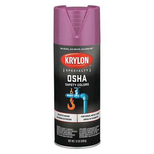 Krylon Products Group Krylon - Spray Paint - K01929777 - ColorMaxx - Safety Purple - 12oz - Aerosol