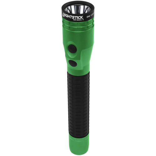 Bayco Products Bayco NSR-9940XL-G Flashlight Nightstick - Green - 650/300/150 Lumens - Lithium Lion Rechargeable - LED - Waterproof - 6061-T6 Alum