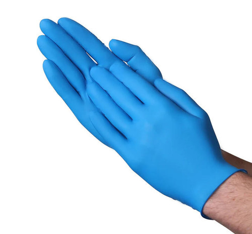 Vanguard - Nitrile Glove - A11A11 - 3.5mil - Blue - 9.5" - Exam - 100/Bx