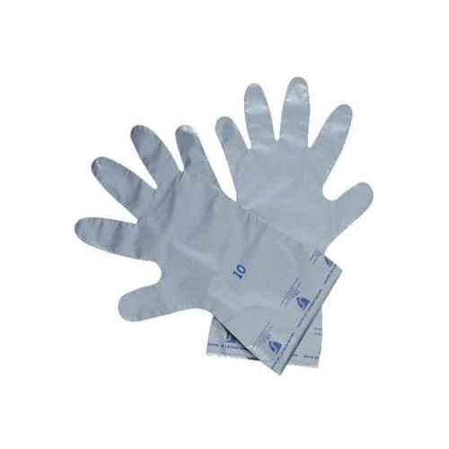 Honeywell Safety Prod USA Honeywell - SSG/09 Chem Resist Glove Silver Shield - (09) - PVE - Silver - 2.7mil - 14.5" - Flat Film