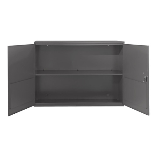 Durham 060-95-WFS FIXED FLAT SHELF AEROSOL CABINET -  #95 GRAY