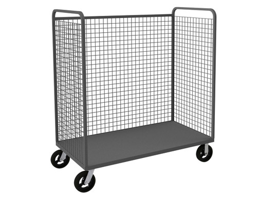 Durham W3ST-304868-1-8MR95 3-SIDED WIRE CART -  30X48X68 -  95