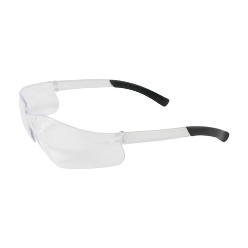 Protective Industrial Products PIP Zenon Z13™ Rimless Safety Glasses - Black Temple - Clear Lens - Anti-Scratch - 250-06-0000