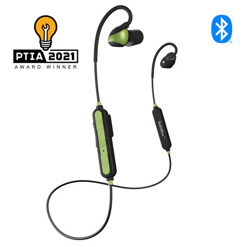 ISOtunes IT-38 Pro Aware Ear Buds - Bluetooth - Safety Green - Ambient Listening