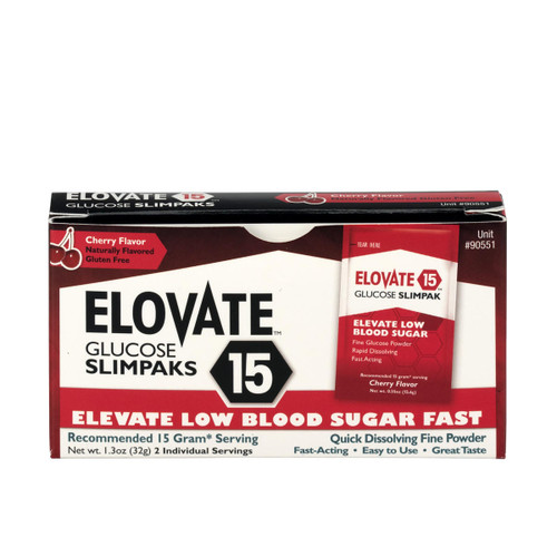First Aid Only Elovate Glucose Packets - 2ct