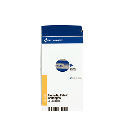 First Aid Only Fingertip Fabric Bandages - 20ct