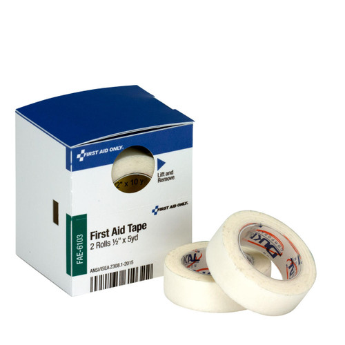  First Aid Only First Aid Tape - 1/2" x 5yd - 2ct 