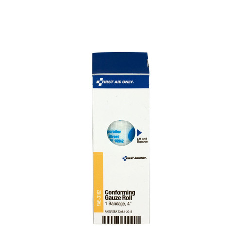  First Aid Only Non-Sterile Conforming Gauze Roll - 4" 