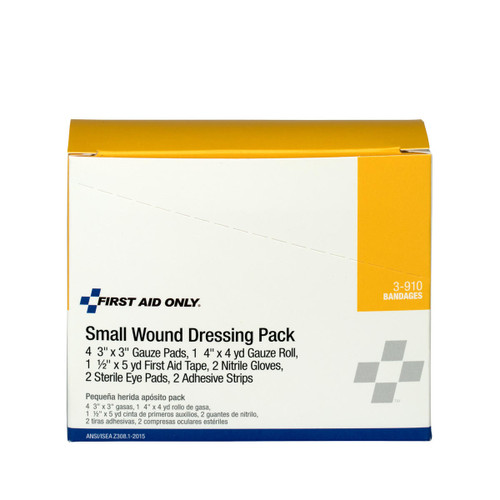 First Aid Only Small Wound Dressing Pack - 10 pieces