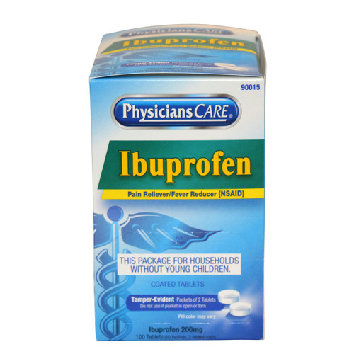 First Aid Only Ibuprofen Tablets - 100ct