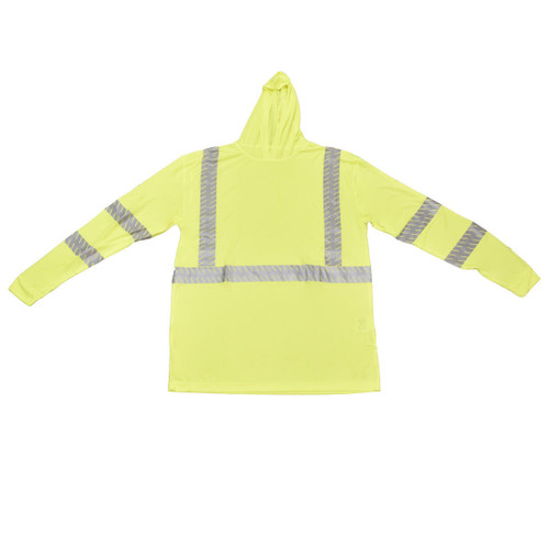 Cordova Safety Products Cordova V611 COR-BRITE® Type R Class 3 - LIME - Moisture Wicking T-Shirt - SPF 50 