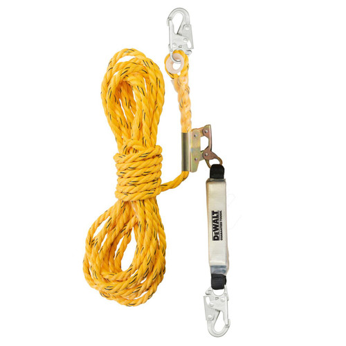 Dewalt DEWALT 50' Vertical Lifeline with Rope Adjustor 