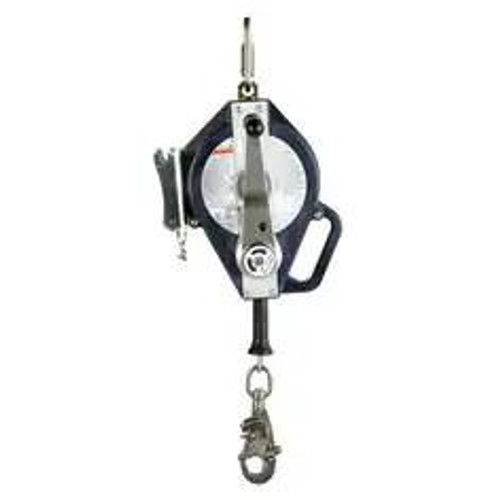 3M Fall Protection 3M SRL - 3503887 - Ultra-Lok - Black - 50' - Class 1 - 3-Way Retreval w/ Bracket - SS Swivel Snap Hook - SS Cable - SS Carabiner - 310 lb 
