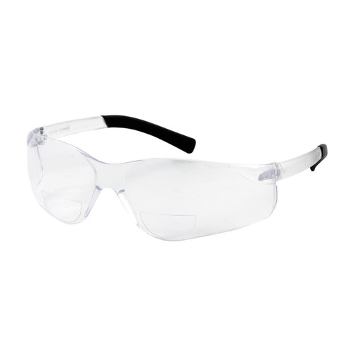 Protective Industrial Products PIP® Zenon Z13R™ 250-26-0025 Rimless Safety Readers with Clear Temple, Clear Lens and Anti-Scratch Coating - +2.50 Diopter 