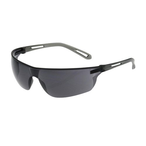 Protective Industrial Products PIP® Zenon Z-Lyte™ 250-09-0021 Rimless Safety Glasses with Gray Temple, Gray Lens and  Anti-Scratch / Anti-Fog Coating 