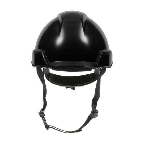 Protective Industrial Products PIP® Rocky™ 280-HP142R Industrial Climbing Helmet with Polycarbonate / ABS Shell, Hi-Density Foam Impact Liner, Nylon Suspension, Wheel Ratchet Adjustment and 4-Point Chin Strap 