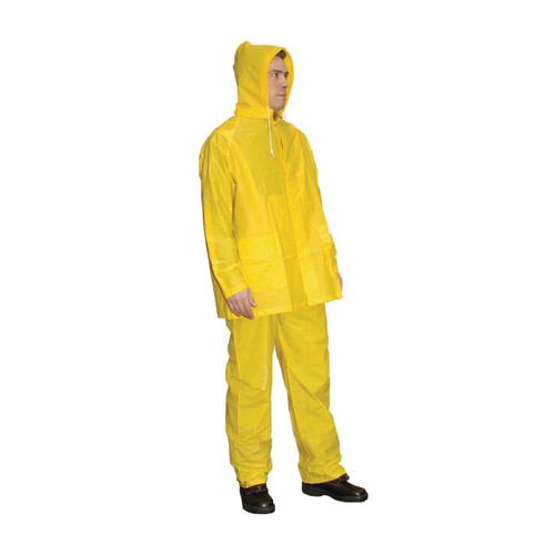 Protective Industrial Products PIP® Base25™ 201-250 Value Three-Piece Rainsuit - 0.25 mm 