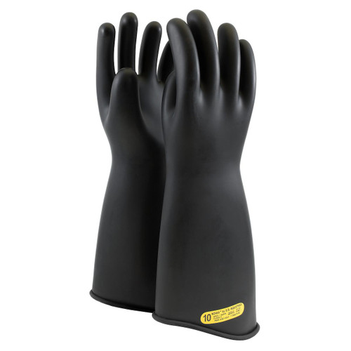 Protective Industrial Products PIP® NOVAX® 163-2-18 Class 2 Rubber Insulating Glove with Contour Cuff - 18" 