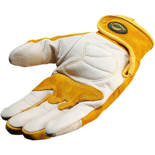 Protective Industrial Products PIP® Caiman® 1828 Premium Cow Grain TIG/MIG Welder's Gloves with Split Cowhide Back - Hook & Loop Closure 