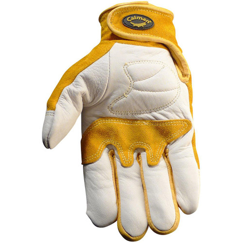 Protective Industrial Products PIP® Caiman® 1828 Premium Cow Grain TIG/MIG Welder's Gloves with Split Cowhide Back - Hook & Loop Closure 