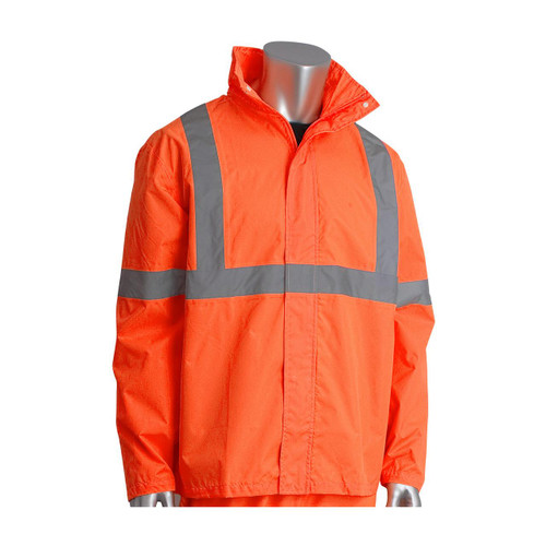 Protective Industrial Products PIP® Viz™ 353-1000 ANSI Type R Class 3 Two-Piece Value Rainsuit Set 