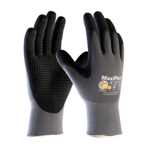 Protective Industrial Products PIP® MaxiFlex® Endurance™ 34-844 Seamless Knit Nylon Glove with Nitrile Coated MicroFoam Grip on Palm & Fingers - Micro Dot Palm - Touchscreen Compatible 