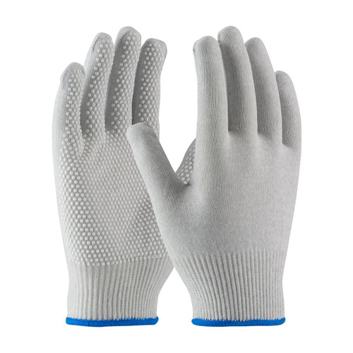 Protective Industrial Products PIP® CleanTeam® 40-6411 Seamless Knit Nylon / Carbon Fiber Electrostatic Dissipative (ESD) Glove with PVC Dot Grip Protective Industrial Products PIP® CleanTeam® 40-6411 Seamless Knit Nylon / Carbon Fiber Electrostatic Dissipative (ESD) Glove with PVC Dot Grip