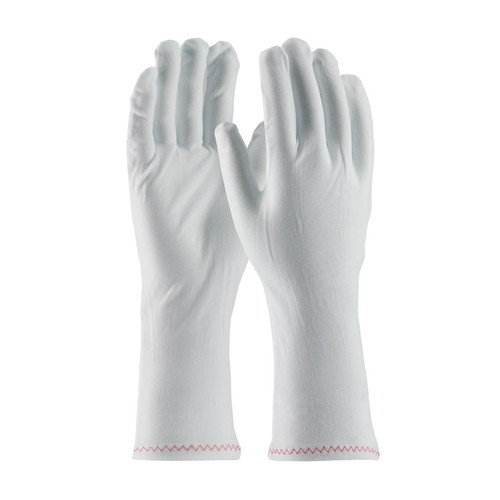 Protective Industrial Products PIP® CleanTeam® 98-703/12 Stretch Nylon Inspection Glove with Zig-Zag Stitched Rolled Hem - 12" 