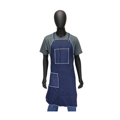 Protective Industrial Products PIP® A2836D4BDT Denim Apron - Two Pockets 