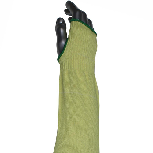 Protective Industrial Products PIP® Kut Gard® S10ATAFRCM/4-EW-ES6T Single-Ply ATA® / Sta-Cool™ Blended Sleeve with Thumb Hole - Wide Width 