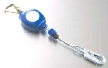 Ultra-Safe US-HN15S - Self-Retracting Lifeline - 15' Stainless Steel Cable - Carabiner