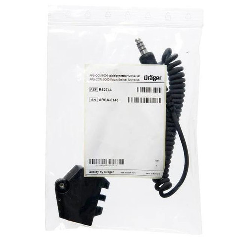  Draeger R62744 FPS-COM 5000 Cable/Connector 